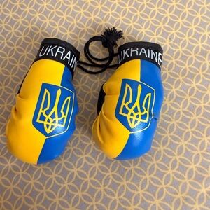 Boxing Gloves with Ukrainian Flag 🇺🇦